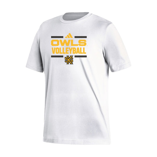 VOLLEYBALL : Men's Fresh Short Sleeve Tee  - White