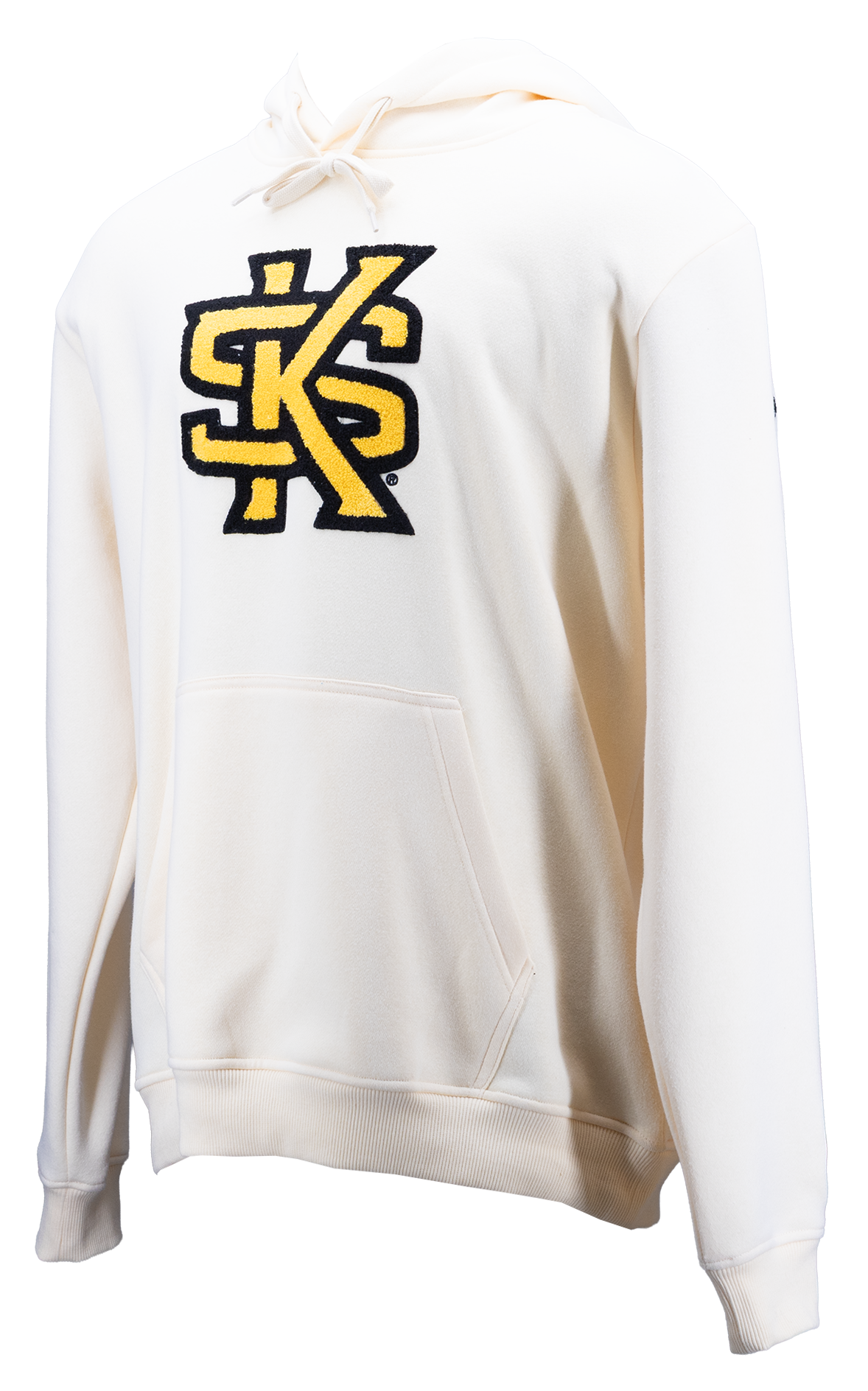 Kennesaw State Owls Bone Chenille Pullover Hoodie