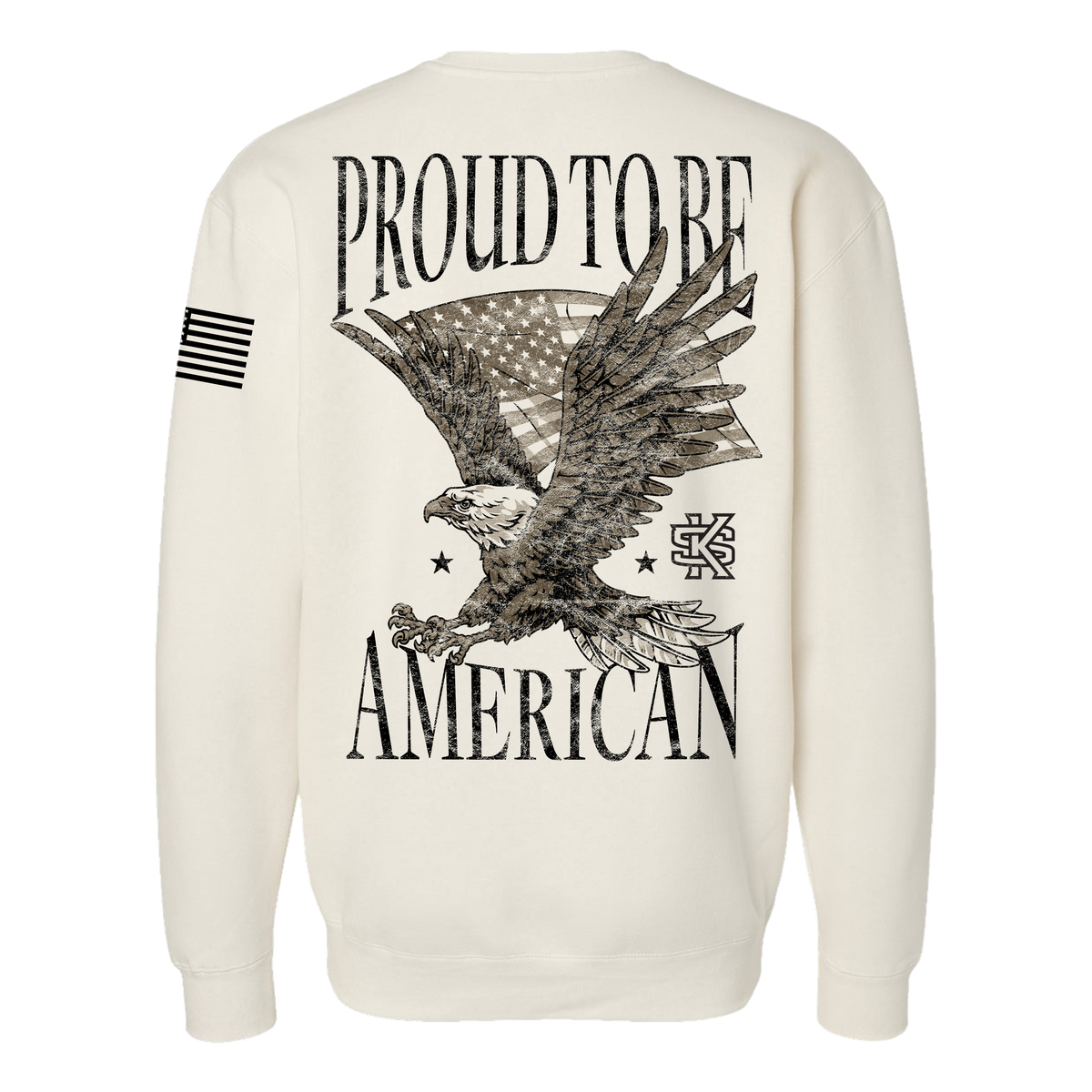 PRE-ORDER! OHT Proud to be American Crewneck Sweatshirt