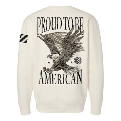 PRE-ORDER! OHT Proud to be American Crewneck Sweatshirt