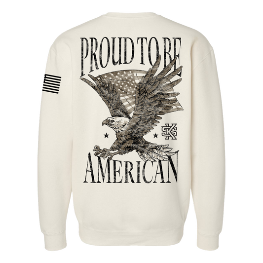 PRE-ORDER! OHT Proud to be American Crewneck Sweatshirt
